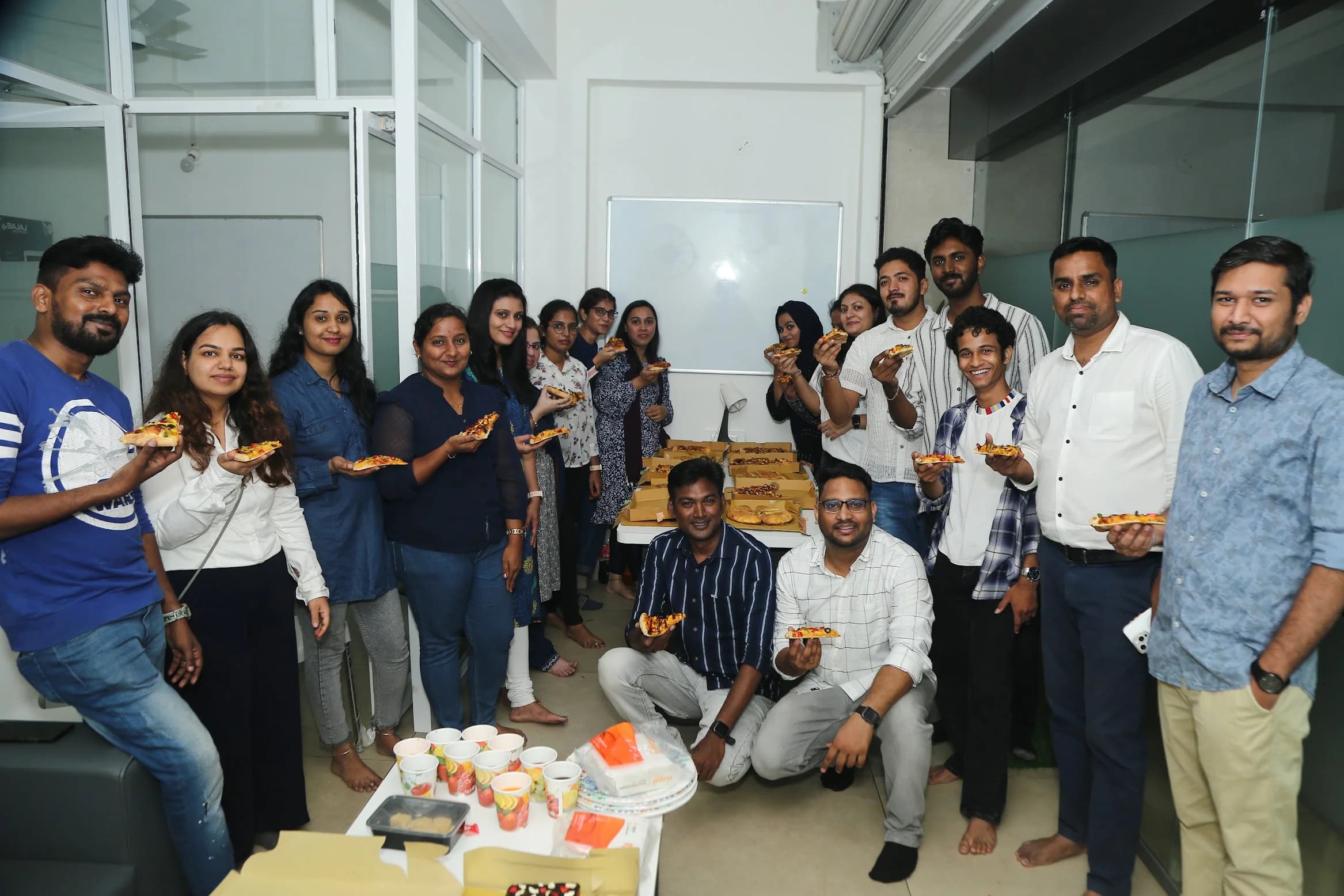 Pikasso Studio Team Pizza Party