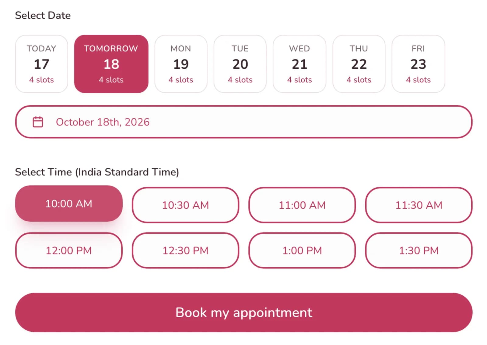 Book a video consult
